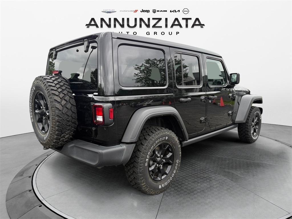 used 2022 Jeep Wrangler Unlimited car, priced at $38,999