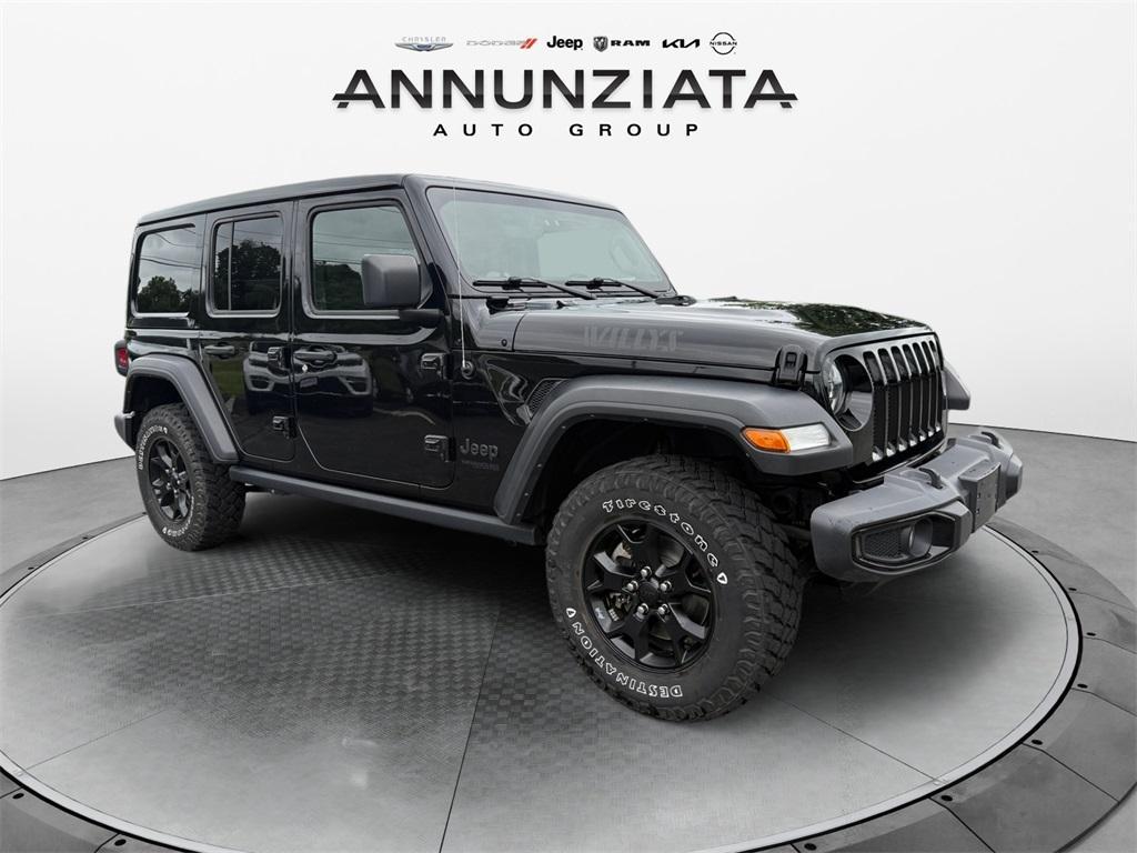 used 2022 Jeep Wrangler Unlimited car, priced at $38,999