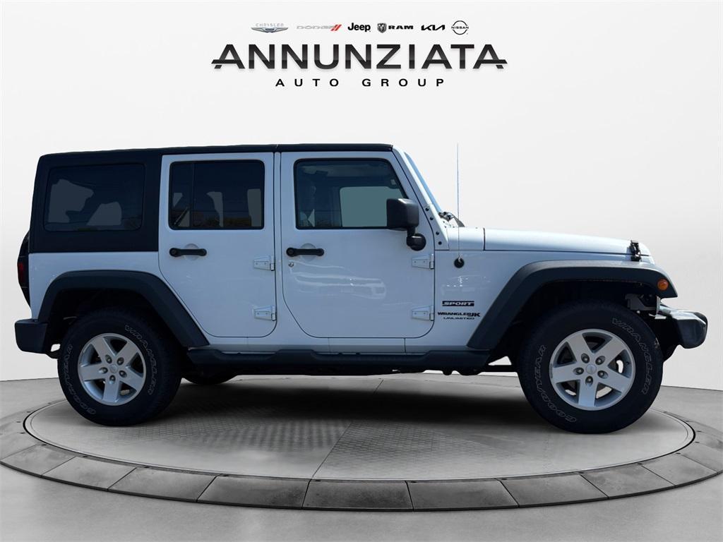 used 2018 Jeep Wrangler JK Unlimited car, priced at $23,999