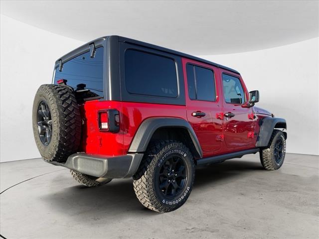 used 2021 Jeep Wrangler Unlimited car, priced at $30,999