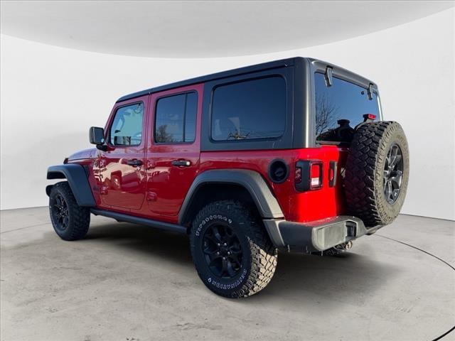 used 2021 Jeep Wrangler Unlimited car, priced at $30,999