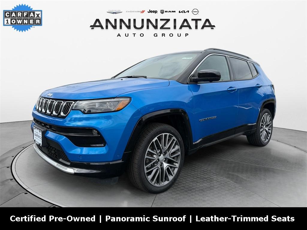 used 2023 Jeep Compass car, priced at $24,499