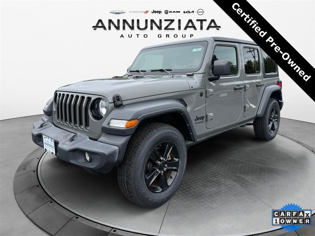 used 2022 Jeep Wrangler Unlimited car, priced at $34,999