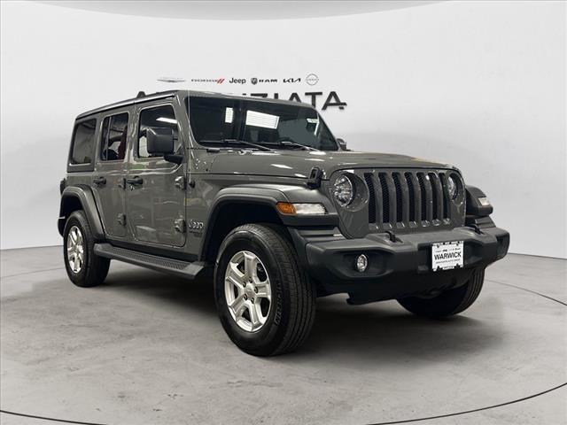 used 2021 Jeep Wrangler Unlimited car, priced at $35,299