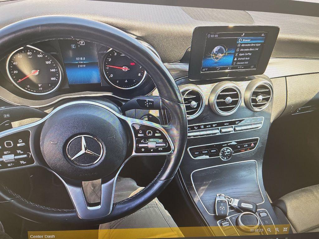 used 2019 Mercedes-Benz C-Class car, priced at $25,000