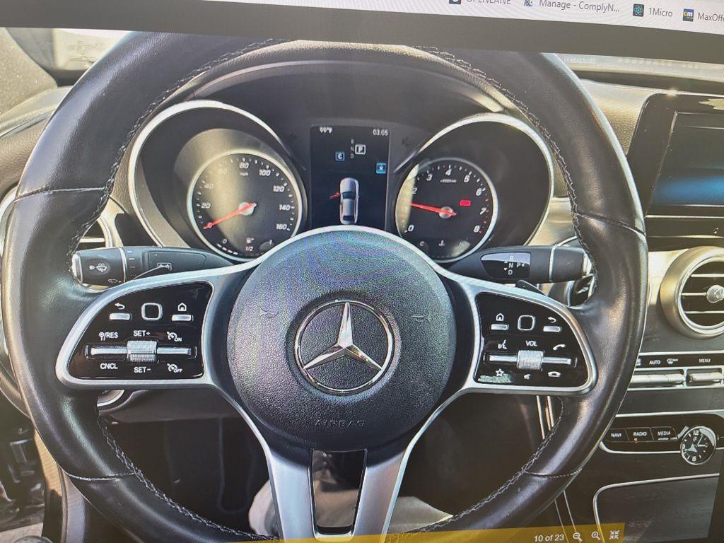 used 2019 Mercedes-Benz C-Class car, priced at $25,000