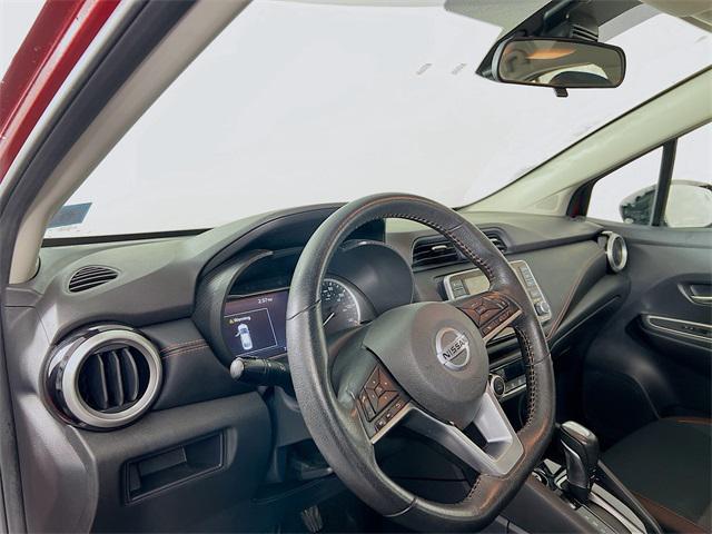 used 2020 Nissan Versa car, priced at $14,000