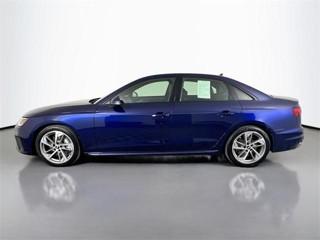 used 2021 Audi A4 car, priced at $28,000