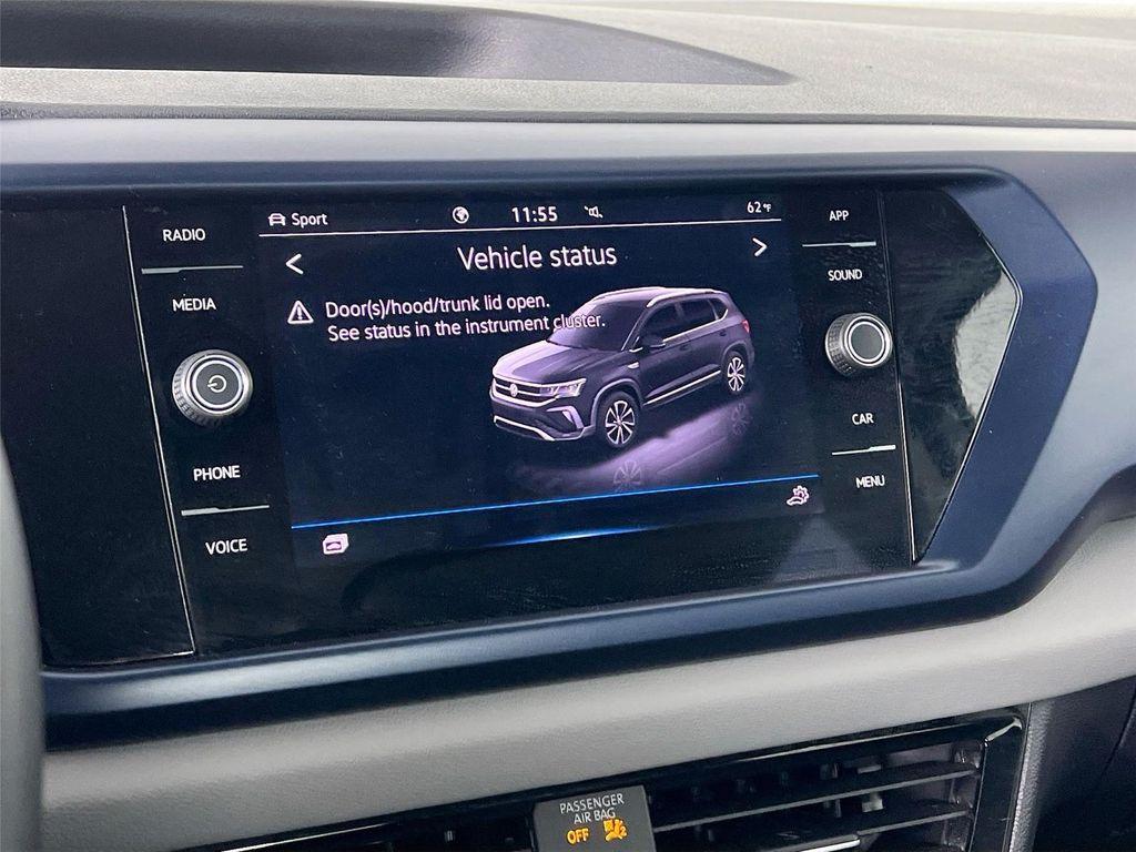 used 2023 Volkswagen Taos car, priced at $21,500