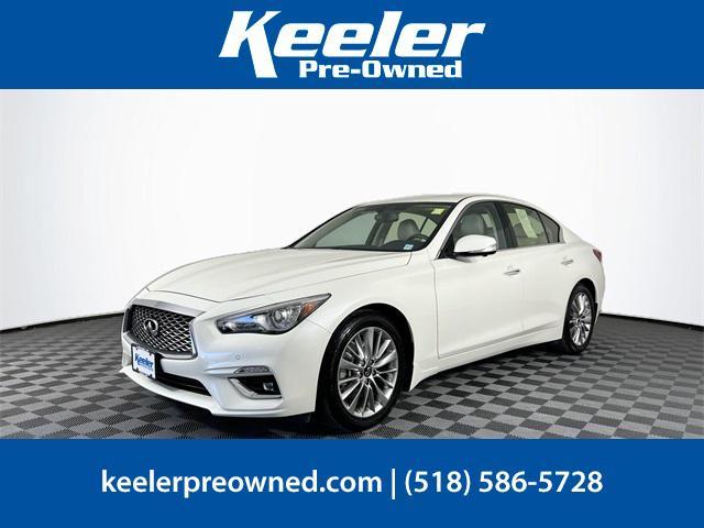 used 2021 INFINITI Q50 car, priced at $25,292