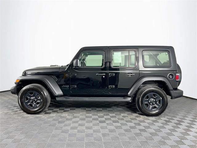 used 2022 Jeep Wrangler Unlimited car, priced at $35,000