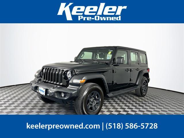 used 2022 Jeep Wrangler Unlimited car, priced at $35,000