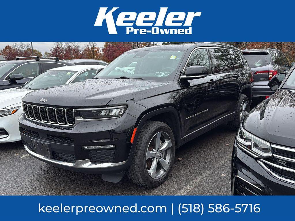 used 2022 Jeep Grand Cherokee L car, priced at $25,500
