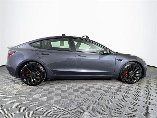 used 2023 Tesla Model 3 car, priced at $33,000