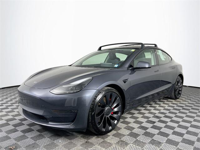 used 2023 Tesla Model 3 car, priced at $33,000