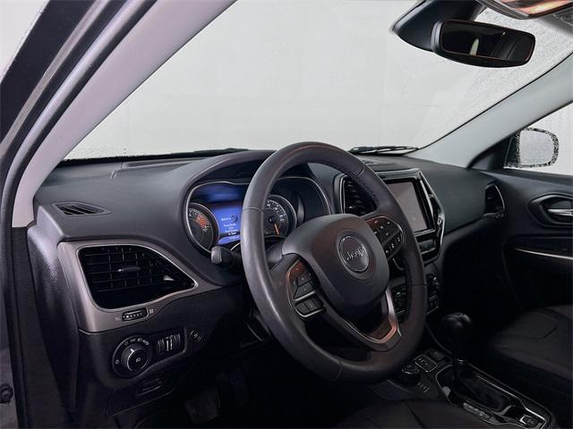 used 2021 Jeep Cherokee car, priced at $23,500
