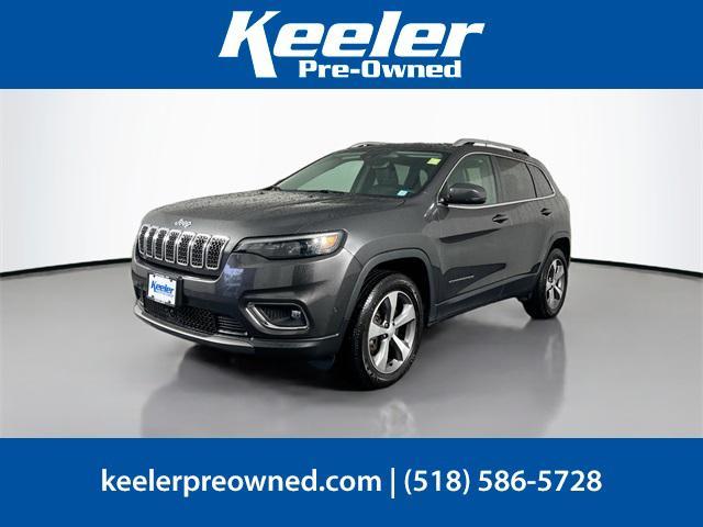 used 2021 Jeep Cherokee car, priced at $23,500
