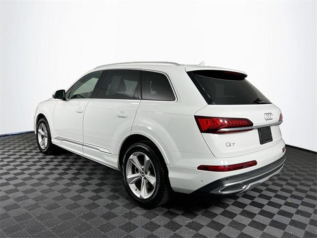 used 2021 Audi Q7 car, priced at $33,000