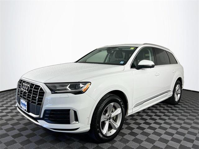 used 2021 Audi Q7 car, priced at $33,000