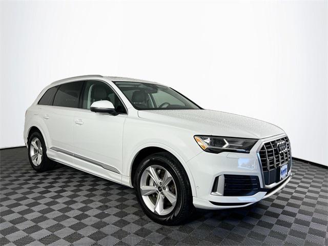 used 2021 Audi Q7 car, priced at $33,000