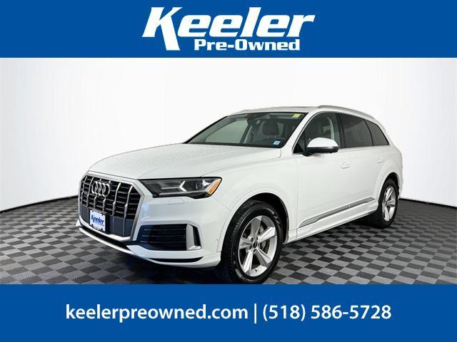 used 2021 Audi Q7 car, priced at $33,000