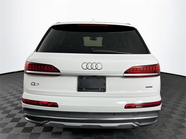 used 2021 Audi Q7 car, priced at $33,000