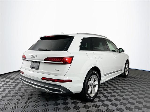 used 2021 Audi Q7 car, priced at $33,000