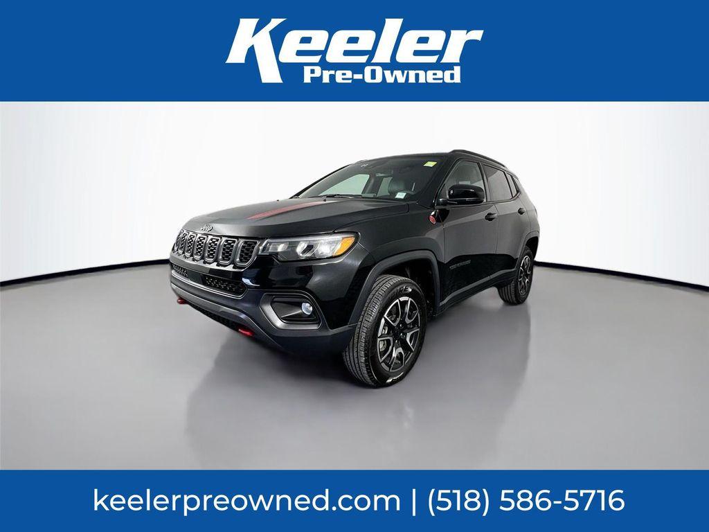 used 2024 Jeep Compass car, priced at $22,999