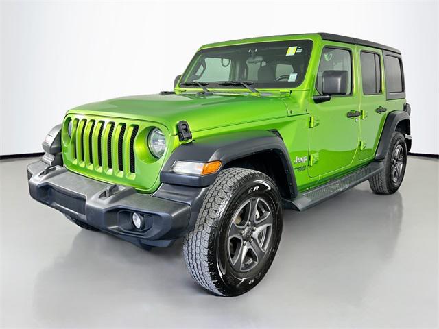used 2018 Jeep Wrangler Unlimited car, priced at $23,500