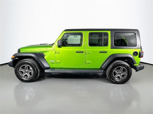 used 2018 Jeep Wrangler Unlimited car, priced at $23,500