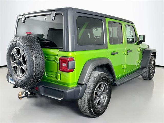 used 2018 Jeep Wrangler Unlimited car, priced at $23,500