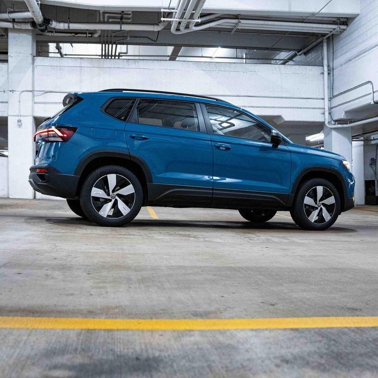 new 2025 Volkswagen Taos car, priced at $25,721