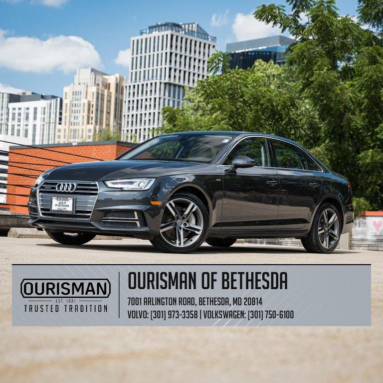 used 2018 Audi A4 car, priced at $20,000