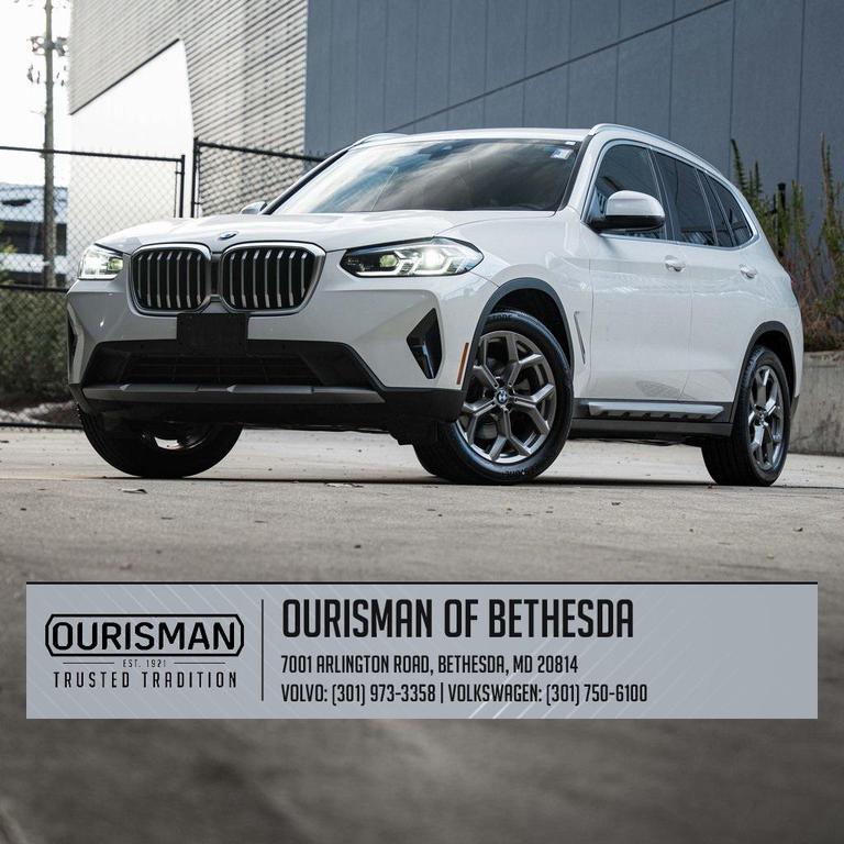 used 2022 BMW X3 car, priced at $33,500