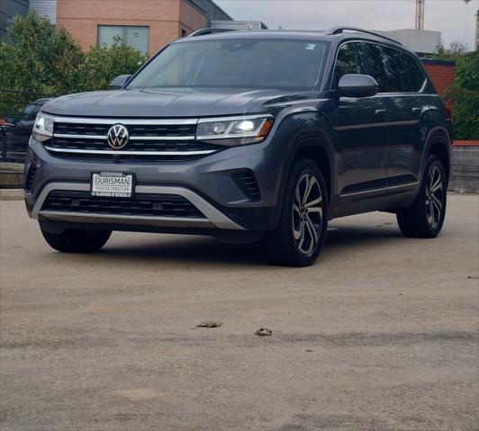 used 2021 Volkswagen Atlas car, priced at $30,500