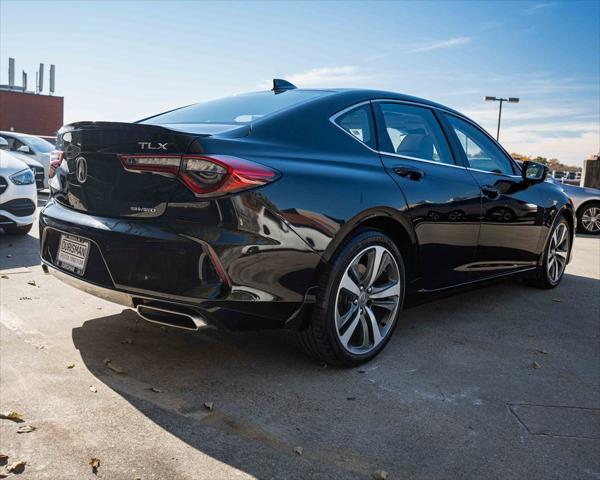 used 2021 Acura TLX car, priced at $29,500