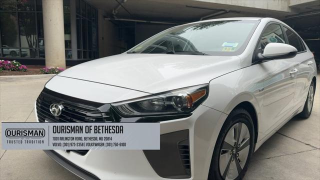 used 2018 Hyundai Ioniq Hybrid car, priced at $17,000