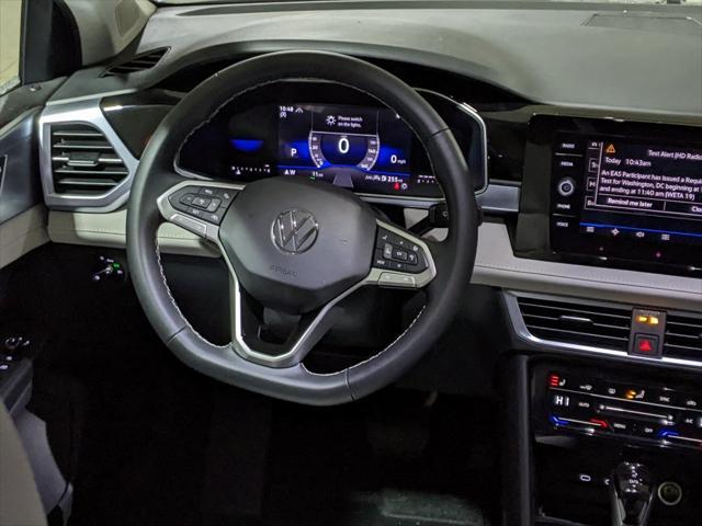 new 2025 Volkswagen Taos car, priced at $33,216