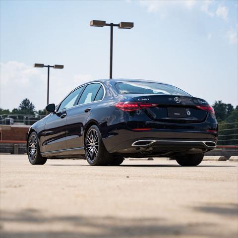 used 2022 Mercedes-Benz C-Class car, priced at $34,500