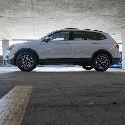 used 2021 Volkswagen Tiguan car, priced at $21,500