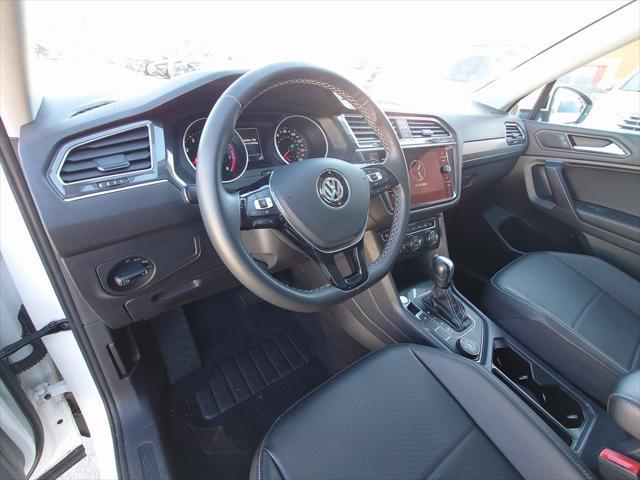 used 2021 Volkswagen Tiguan car, priced at $21,500