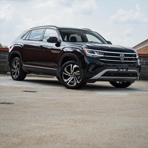 used 2021 Volkswagen Atlas Cross Sport car, priced at $30,000