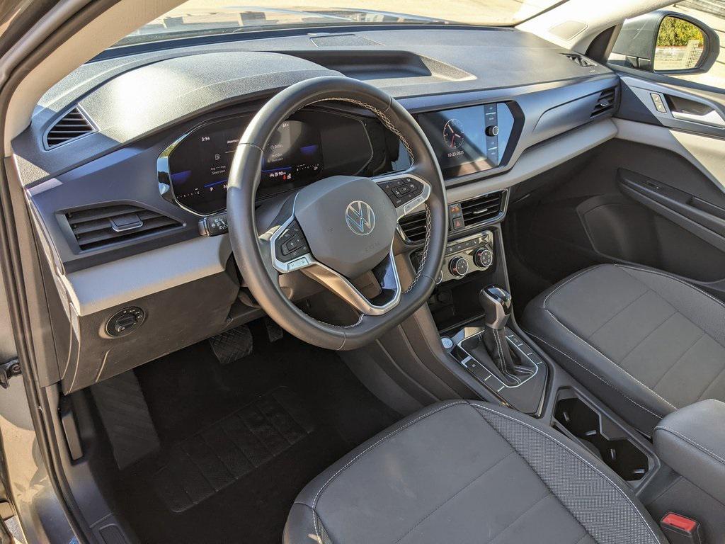used 2023 Volkswagen Taos car, priced at $18,500
