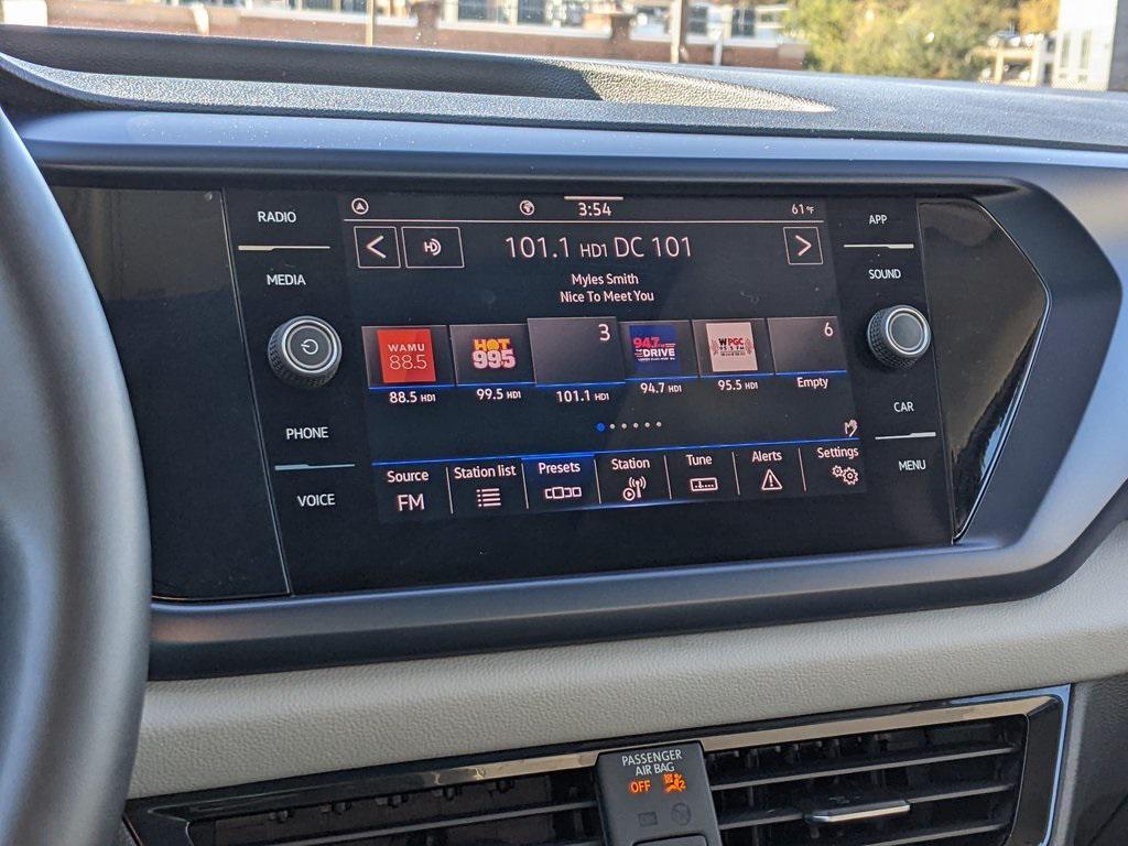 used 2023 Volkswagen Taos car, priced at $18,500