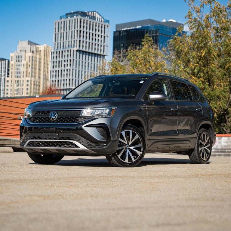 used 2023 Volkswagen Taos car, priced at $19,500