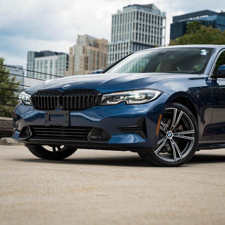 used 2021 BMW 330 car, priced at $27,500