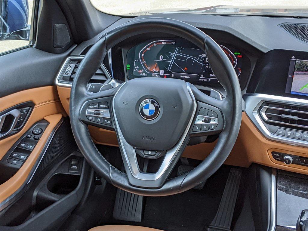 used 2021 BMW 330 car, priced at $27,500