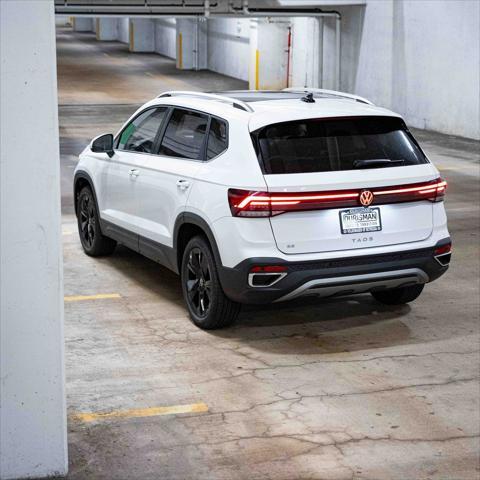 new 2025 Volkswagen Taos car, priced at $28,411