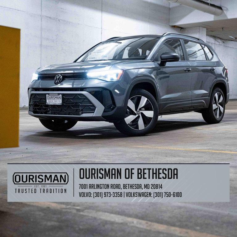 new 2025 Volkswagen Taos car, priced at $25,711