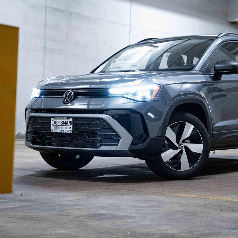 new 2025 Volkswagen Taos car, priced at $25,711